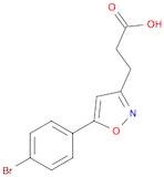 5-(4-Bromophenyl)isoxazole-3-propionic acid