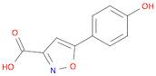 5-(4-Hydroxyphenyl)isoxazole-3-carboxylic Acid