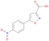 5-(4-Nitrophenyl)isoxazole-3-carboxylic acid