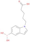 5-(5-Borono-1H-indol-1-yl)pentanoic acid