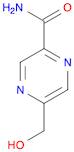 5-(Hydroxymethyl)pyrazinecarboxamide