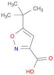 3-Isoxazolecarboxylicacid,5-(1,1-dimethylethyl)-(9CI)