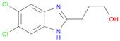 5,6-DICHLORO-2-(3-HYDROXYPROPYL)BENZIMIDAZOLE