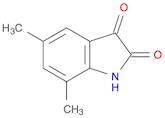 5,7-Dimethylindoline-2,3-dione