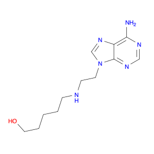 5-((2-(6-Amino-9H-purin-9-yl)ethyl)amino)pentan-1-ol