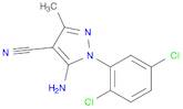 5-Amino-1-(2,5-dichlorophenyl)-3-methyl-1H-pyrazole-4-carbonitrile