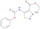 5-AMINO-1,2,3-THIADIAZOLE-N-PHENOXYCARBONYL-4-CARBOXYLIC ACID ETHYL ESTER