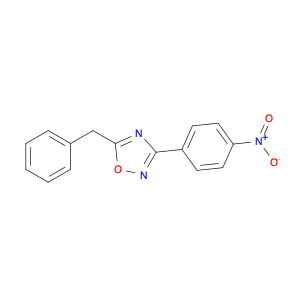 5-Benzyl-3-(4-nitrophenyl)-1,2,4-oxadiazole