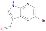 5-bromo-1H-pyrrolo[2,3-b]pyridine-3-carbaldehyde