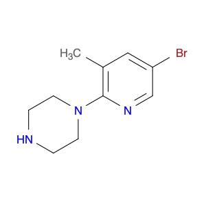 5-Bromo-2-(piperazin-1-yl)-3-methylpyridine