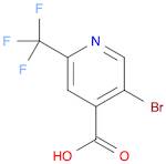 5-Bromo-2-trifluoromethyl-isonicotinic acid