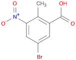 5-Bromo-2-methyl-3-nitrobenzoic acid