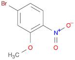 4-Bromo-2-methoxy-1-nitrobenzene