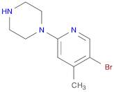 1-(5-Bromo-4-methylpyridin-2-yl)piperazine