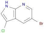 5-Bromo-3-chloro-1H-pyrrolo[2,3-b]pyridine