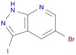 5-Bromo-3-iodo-1H-pyrazolo[3,4-b]pyridine