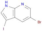 5-Bromo-3-iodo-1H-pyrrolo[2,3-b]pyridine