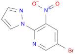 5-Bromo-3-nitro-2-(1H-pyrazol-1-yl)pyridine