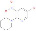 5-BroMo-3-nitro-2-(piperidin-1-yl)pyridine