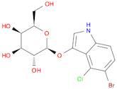 5-Bromo-4-chloro-3-(β-D-galactopyranosyloxy)indole