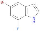 5-Bromo-7-fluoro-1H-indole