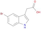 2-(5-Bromo-1H-indol-3-yl)acetic acid