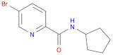 5-Bromo-N-cyclopentylpicolinamide