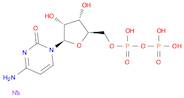 Sodium ((2R,3S,4R,5R)-5-(4-amino-2-oxopyrimidin-1(2H)-yl)-3,4-dihydroxytetrahydrofuran-2-yl)meth...