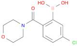 5-Chloro-2-(morpholine-4-carbonyl)phenylboronic acid