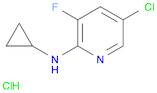 5-Chloro-N-cyclopropyl-3-fluoropyridin-2-amine hydrochloride