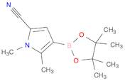 1,5-Dimethyl-4-(4,4,5,5-tetramethyl-1,3,2-dioxaborolan-2-yl)-1H-pyrrole-2-carbonitrile