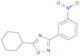 5-Cyclohexyl-3-(3-nitrophenyl)-1,2,4-oxadiazole