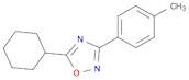 5-CYCLOHEXYL-3-(P-TOLYL)-1,2,4-OXADIAZOLE