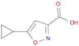 5-Cyclopropylisoxazole-3-carboxylic acid