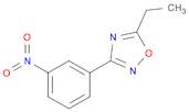 5-ETHYL-3-(3-NITROPHENYL)-1,2,4-OXADIAZOLE