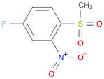 5-Fluoro-2-(methylsulphonyl)nitrobenzene