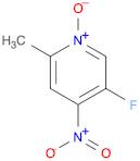 5-Fluoro-2-methyl-4-nitropyridine 1-Oxide