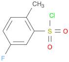 5-Fluoro-2-methylbenzenesulfonyl chloride