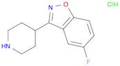 5-FLUORO-3-(4-PIPERIDINYL)-1,2-BENZISOXAZOLE HYDROCHLORIDE