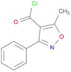 5-Methyl-3-phenylisoxazole-4-carbonyl chloride