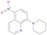 5-Nitro-8-(piperidin-1-yl)quinoline