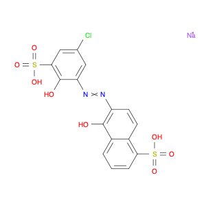 6-(5-Chloro-2-hydroxy-4-sulfophenylazo)-5-hydroxy-1-naphthalenesulfonic acid disodium salt