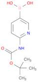 2-BOC-AMINO PYRIDINE-5-BORONIC ACID