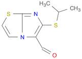 6-(Isopropylthio)imidazo[2,1-b]thiazole-5-carbaldehyde