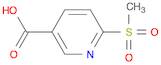 6-(Methylsulfonyl)nicotinic Acid