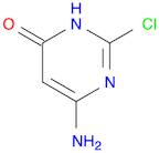 4(1H)-Pyrimidinone, 6-amino-2-chloro- (9CI)