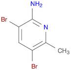 2-Amino-3,5-dibromo-6-methylpyridine