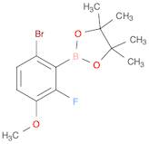 2-(6-Bromo-2-fluoro-3-methoxyphenyl)-4,4,5,5-tetramethyl-1,3,2-dioxaborolane