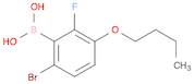 (6-Bromo-3-butoxy-2-fluorophenyl)boronic acid