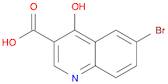 6-Bromo-4-hydroxyquinoline-3-carboxylic acid